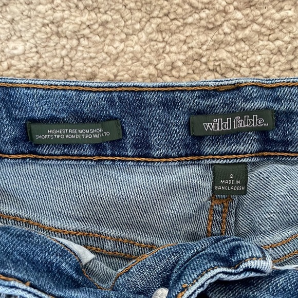 Highest Rise Mom Shorts - Picture 2 of 3
